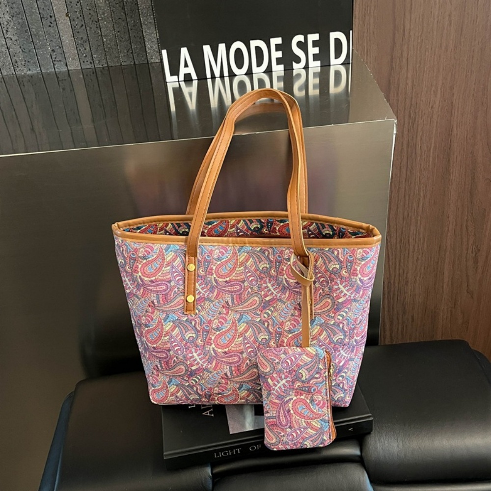 Women Bags Aldo - 2PCS 여성용 대용량 토트백 동전 지갑