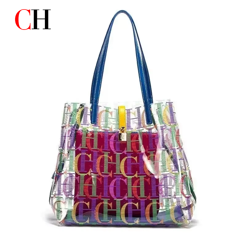 Jelly Bag Clear Pvc - CH 젤리 토트 백 클리어 PVC