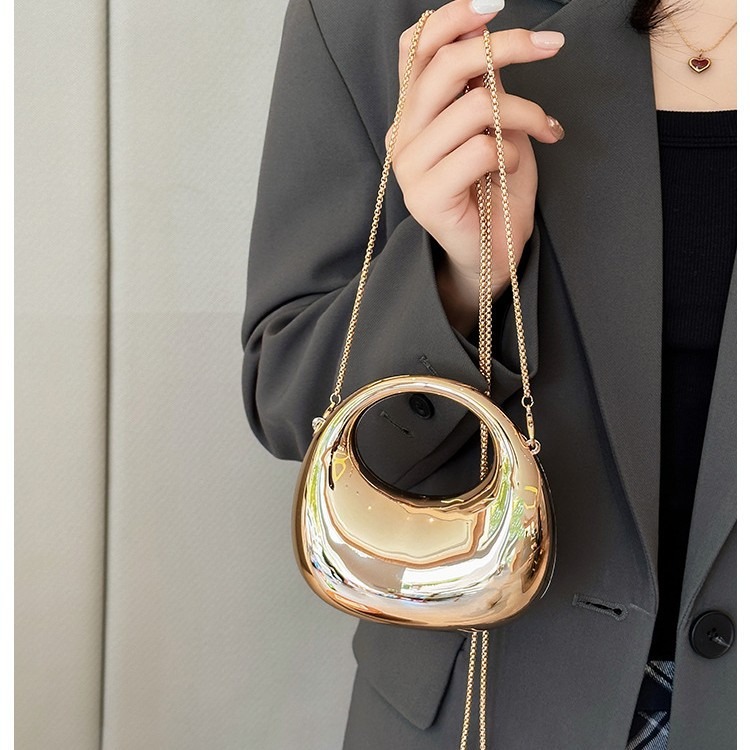 Women'S Evening Bags - 미니 골든 이브닝 백, 럭셔리 디자이너