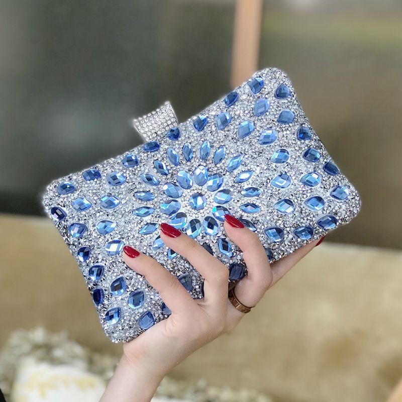 Women'S Evening Bags - 아크릴 다이아몬드 이브닝 백 파티 웨딩