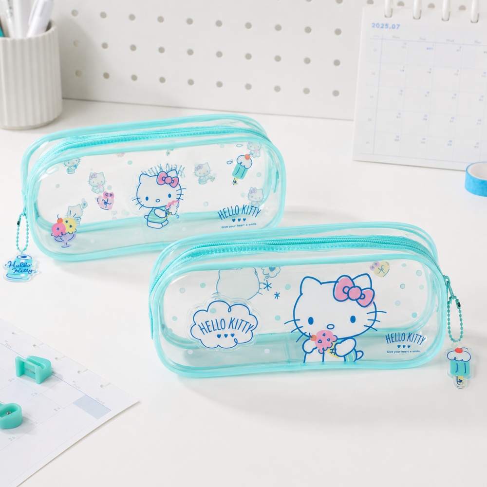 Jelly Bag Clear Pvc - 헬로 키티 산리오 정품 젤리 연필