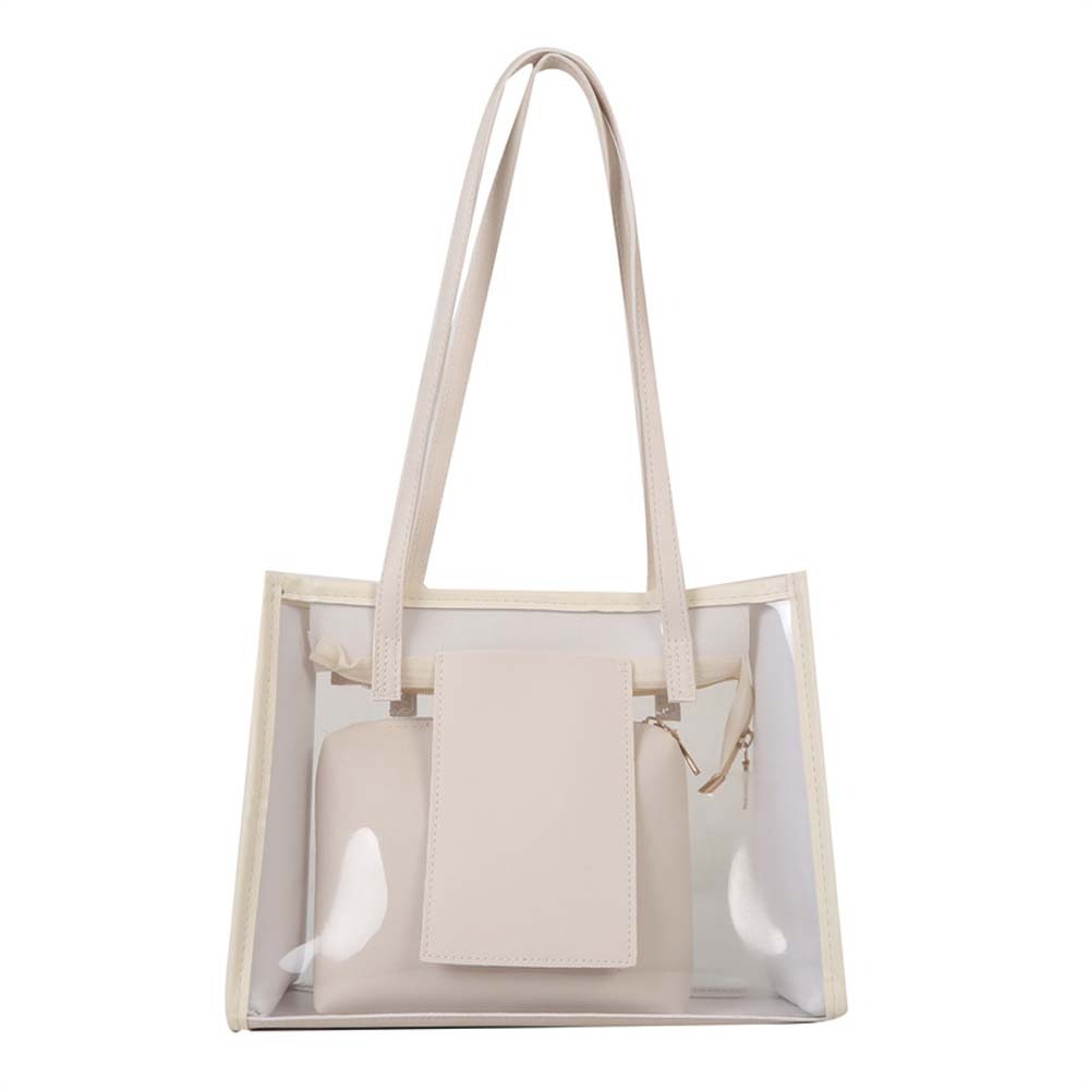 Jelly Bag Clear Pvc - 2개/세트 우아한 투명 젤리 가방 PU