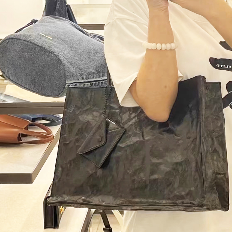 여성을위한 한국 캐주얼 크래프트 종이 토트 백 럭셔리  - Women Bags Aldo 리뷰 및 가격