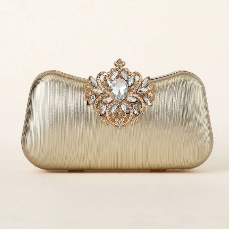 다크 그린 벨벳 클러치 백 럭셔리 라인스톤 플로럴 브로 - Women'S Evening Bags 리뷰 및 가격