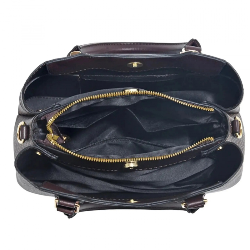 고급스러운 질감의 대용량 통근용 토트백, 컬러 블록 디 - Women Bags Luxury 리뷰 및 가격