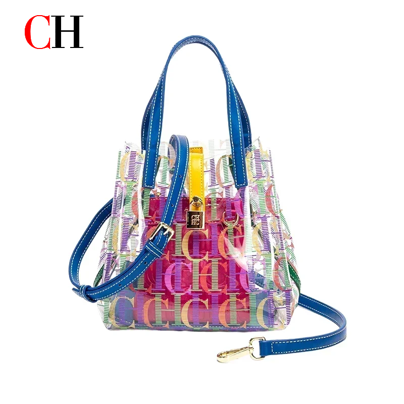 CH 젤리 토트 백 클리어 PVC 여성 핸드백 내부 파 - Jelly Bag Clear Pvc 리뷰 및 가격