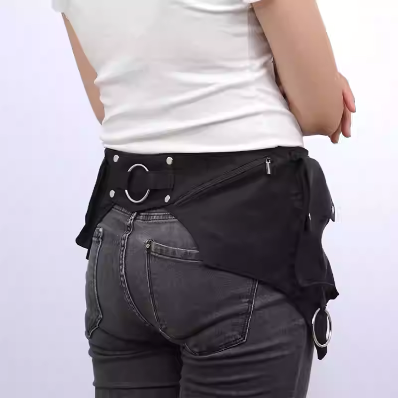 여성용 중세 펑크 허리 가방 Steampunk Pu 가 - Women Bags Pack 리뷰 및 가격