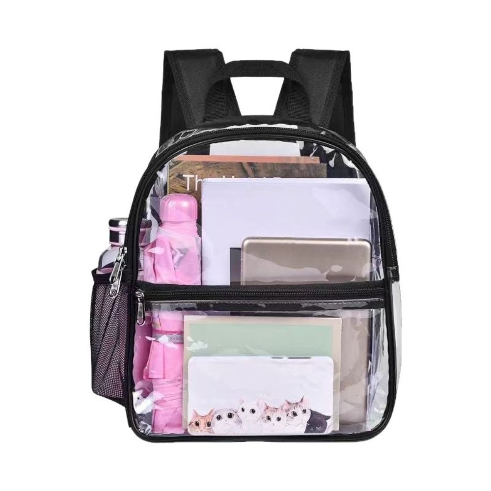 간단한 소형 투명 PVC 배낭 투명한 수납 배낭 젤리  - Jelly Bag Clear Pvc 리뷰 및 가격
