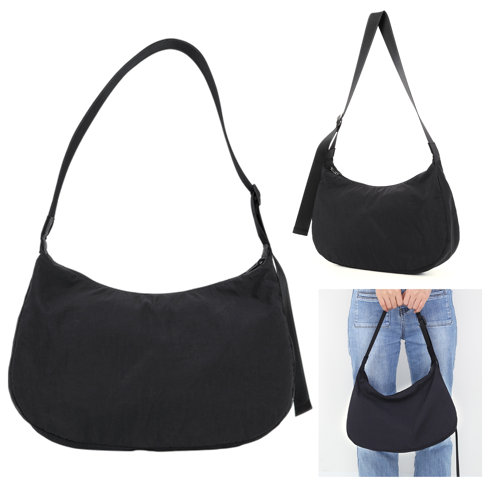 여성 나일론 숄더백 지퍼 크레센트 백 캐주얼 패션 토트 - Women Bags Aldo 리뷰 및 가격