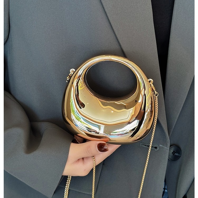 미니 골든 이브닝 백, 럭셔리 디자이너 숄더백, 재미있 - Women'S Evening Bags 리뷰 및 가격
