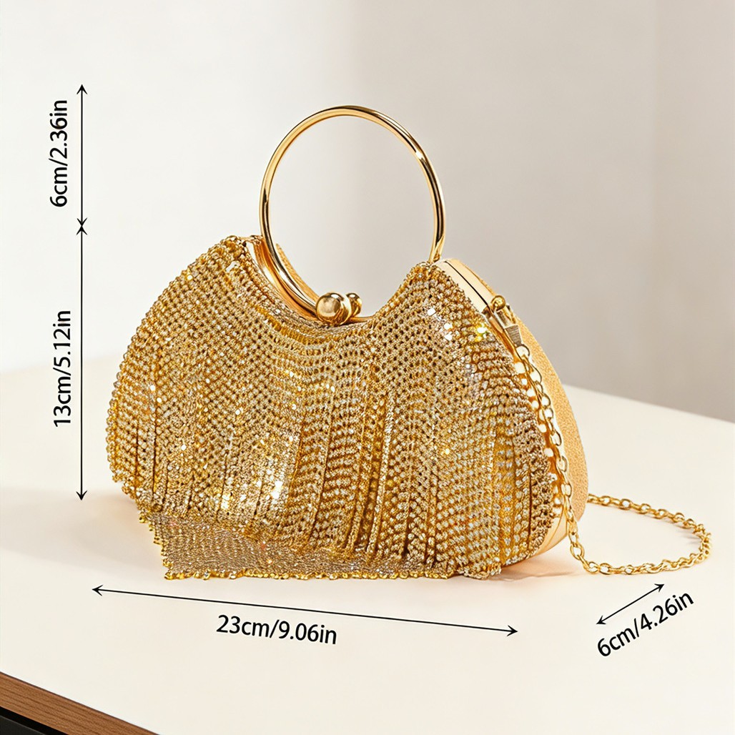 럭셔리 글리터 여성 클러치 이브닝 백 연회 파티 블링  - Women'S Evening Bags 리뷰 및 가격
