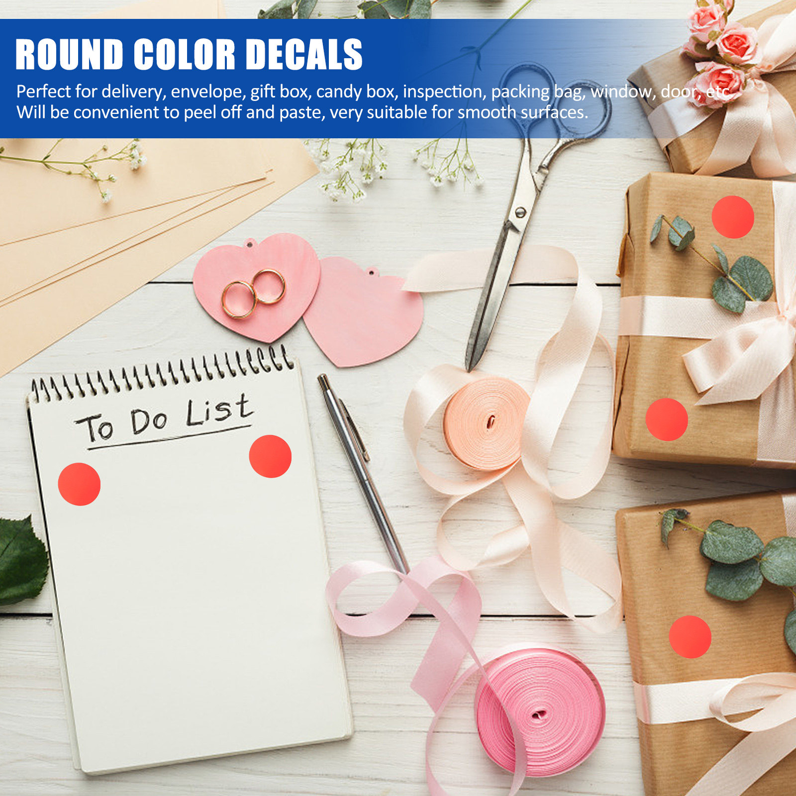 1 롤 원형 도트 라벨 봉투용 탈착식 원형 라벨 스티커 - Circle Round Bag 리뷰 및 가격