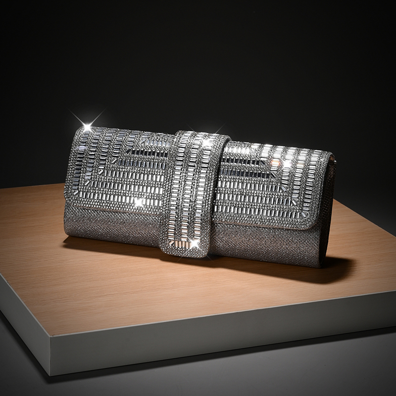 여성용 다이아몬드 핸드백, 크리스탈 파티 신부 클러치, - Women'S Evening Bags 리뷰 및 가격