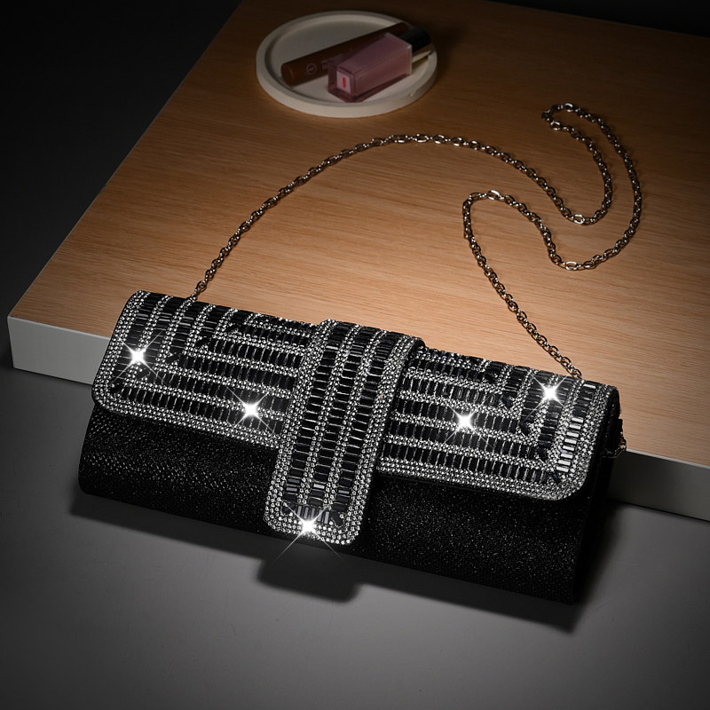 여성용 다이아몬드 핸드백, 크리스탈 파티 신부 클러치, - Women'S Evening Bags 리뷰 및 가격