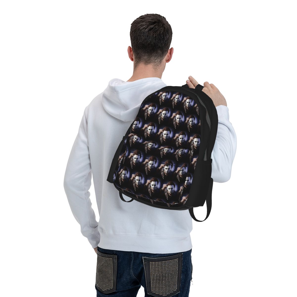 마이클 마이어스 학생 배낭 학교 가방 하이킹 여행 데이 - Women Bags Myer 리뷰 및 가격
