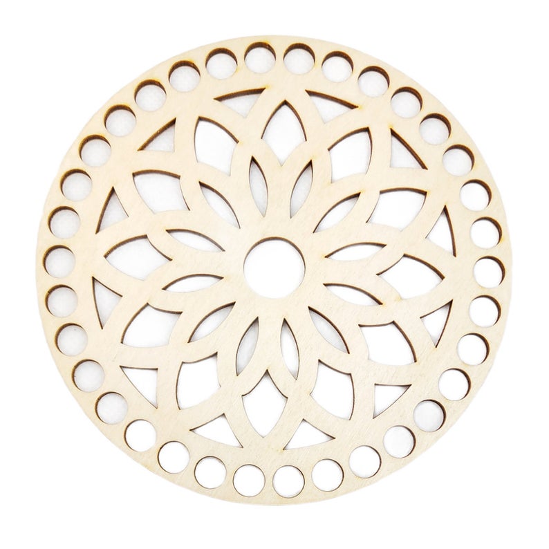 20개 세트 15cm/5.9인치 원형 장미꽃 나무 바닥 - Circle Round Bag 리뷰 및 가격