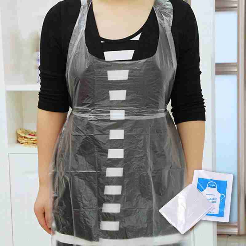 20PCS 일회용 주방 앞치마 플라스틱 방수 앞치마 남 - Women Bags Pack 리뷰 및 가격