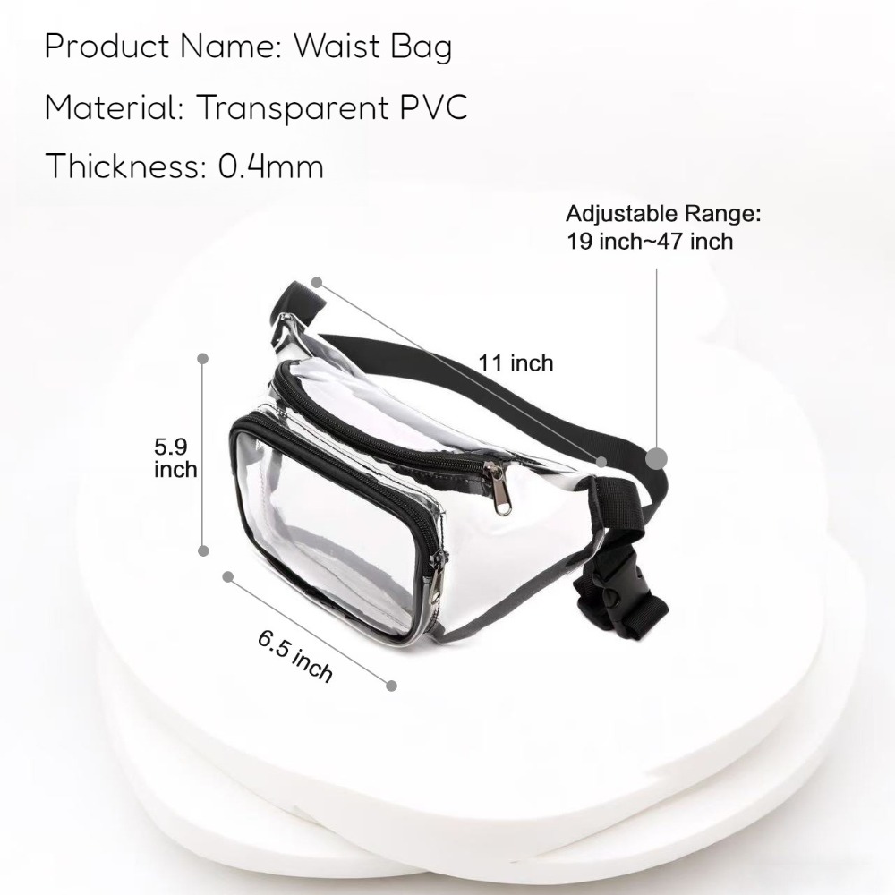 투명 PVC 다용도 컬러 조절 벨트백 방수 핸즈프리 경 - Women Bags Pack 리뷰 및 가격