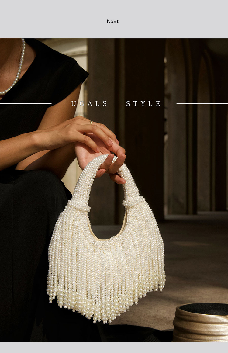 디자인 핸들 진주 이브닝 클러치 백 지갑 및 핸드백 명 - Women'S Evening Bags 리뷰 및 가격